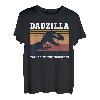 Herren Dadzilla Father Of The Monsters Retro Vintage T-Shirt