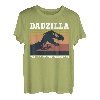 Herren Dadzilla Father Of The Monsters Retro Vintage T-Shirt