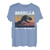 Herren Dadzilla Father Of The Monsters Retro Vintage T-Shirt