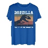Herren Dadzilla Father Of The Monsters Retro Vintage T-Shirt