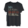 Herren Papa Mann Mythos Legende! Für Stolzen Familienvater Geschenk T-Shirt