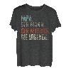 Herren Papa Mann Mythos Legende! Für Stolzen Familienvater Geschenk T-Shirt