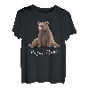 Herren Gemütlicher Grizzly Bär Lässiger Vater Bär Vatertag T-Shirt