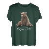 Herren Gemütlicher Grizzly Bär Lässiger Vater Bär Vatertag T-Shirt