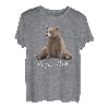 Herren Gemütlicher Grizzly Bär Lässiger Vater Bär Vatertag T-Shirt