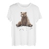 Herren Gemütlicher Grizzly Bär Lässiger Vater Bär Vatertag T-Shirt