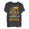 Herren Vater Geschenk zum 1. Vatertag Papa Vatertagsgeschenk T-Shirt