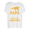 Herren Vater Geschenk zum 1. Vatertag Papa Vatertagsgeschenk T-Shirt