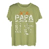 Herren Vintage Vater Stundenlohn Witzig Geschenk Lustig Spruch Papa T-Shirt
