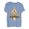 Meerschweinchen-Weihnachtsbaum-Lichter, Urlaub, Meerschweinchen, Weihnachten T-Shirt