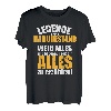 Rentner 2021 Ruhestand Mann, Lustiger Spruch, Legende Rente T-Shirt