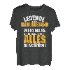 Rentner 2021 Ruhestand Mann, Lustiger Spruch, Legende Rente T-Shirt