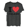 I Love Poland I Heart Polen Familienreise Polen T-Shirt
