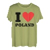 I Love Poland I Heart Polen Familienreise Polen T-Shirt