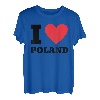 I Love Poland I Heart Polen Familienreise Polen T-Shirt
