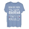 Herren Bonus Papa Familie Durch Herz Danke Ziehvater Vatertag Idee T-Shirt