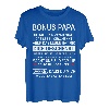 Herren Bonus Papa Familie Durch Herz Danke Ziehvater Vatertag Idee T-Shirt