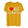 I Love Hot Grandmas Lustig I Heart Heiße Omas Großmutter T-Shirt