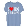 I Love Hot Grandmas Lustig I Heart Heiße Omas Großmutter T-Shirt
