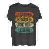 Herren Lustiges Vintage-Arzt-Zitat, Retro-Ehemann, Vater, Arzt-Legende T-Shirt