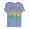 Herren Lustiges Vintage-Arzt-Zitat, Retro-Ehemann, Vater, Arzt-Legende T-Shirt