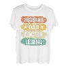 Herren Lustiges Vintage-Arzt-Zitat, Retro-Ehemann, Vater, Arzt-Legende T-Shirt
