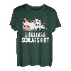 Lieblings Schlafshirt Kuh Schlafanzug Oberteil T-Shirt