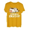 Lieblings Schlafshirt Kuh Schlafanzug Oberteil T-Shirt