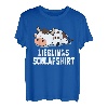 Lieblings Schlafshirt Kuh Schlafanzug Oberteil T-Shirt