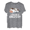 Lieblings Schlafshirt Kuh Schlafanzug Oberteil T-Shirt