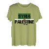 syria and palästina will be free tshirt für mann frauen jugendliche T-Shirt