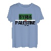 syria and palästina will be free tshirt für mann frauen jugendliche T-Shirt