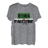 syria and palästina will be free tshirt für mann frauen jugendliche T-Shirt