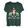Boston Terrier Shirt Mann Frau und Kind