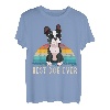 Boston Terrier Shirt Mann Frau und Kind