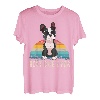 Boston Terrier Shirt Mann Frau und Kind