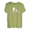 Herzschlag Papa Tochter Partnerlook Frequenz Familie Liebe T-Shirt