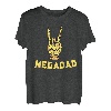 Megadad Rock HeavyMetal Gitarre Papa T-Shirt T-Shirt