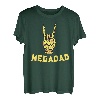 Megadad Rock HeavyMetal Gitarre Papa T-Shirt T-Shirt