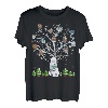 Eulen- und Bärenliebhaber Winterhemd - Hässliche Weihnachten T-Shirt
