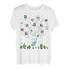Eulen- und Bärenliebhaber Winterhemd - Hässliche Weihnachten T-Shirt