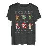 Weihnachtshemd für Kinder Jungen Dabbing Santa Elves Xmas T-Shirt
