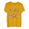 Weihnachtshemd für Kinder Jungen Dabbing Santa Elves Xmas T-Shirt