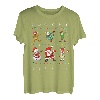 Weihnachtshemd für Kinder Jungen Dabbing Santa Elves Xmas T-Shirt