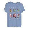 Weihnachtshemd für Kinder Jungen Dabbing Santa Elves Xmas T-Shirt