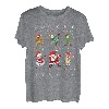 Weihnachtshemd für Kinder Jungen Dabbing Santa Elves Xmas T-Shirt