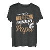 Herren Frisch Gebackener Papa Vatertag Papi Vater Männer Familie T-Shirt