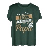 Herren Frisch Gebackener Papa Vatertag Papi Vater Männer Familie T-Shirt