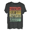 Legendär seit September 1980 43. Geburtstag Vintage T-Shirt
