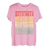 Legendär seit September 1980 43. Geburtstag Vintage T-Shirt
